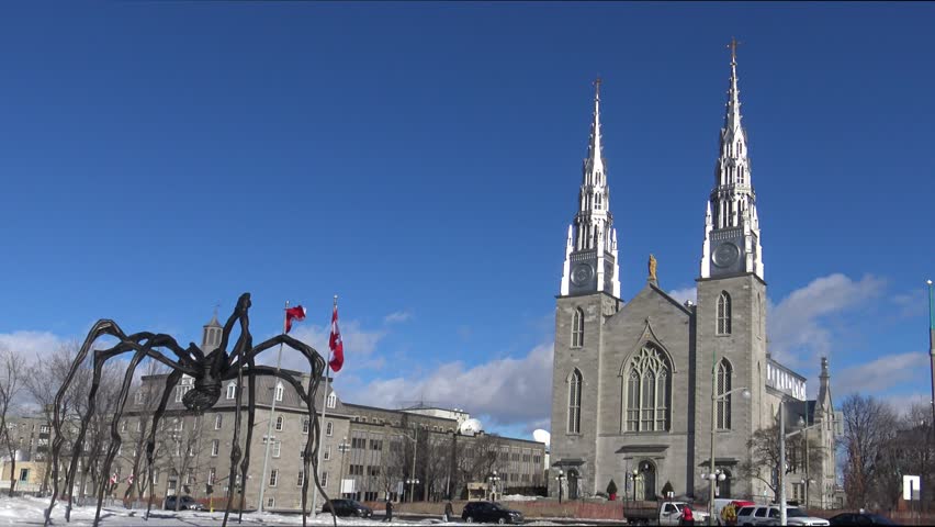 Notre Dame Basilica in Ottawa