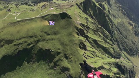 Wingsuit basejump 