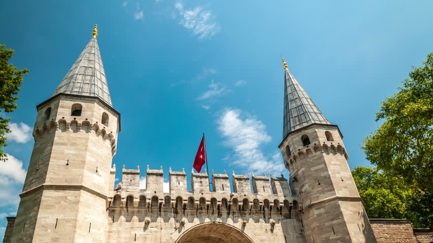 Istanbul. Topkapi palace gate
