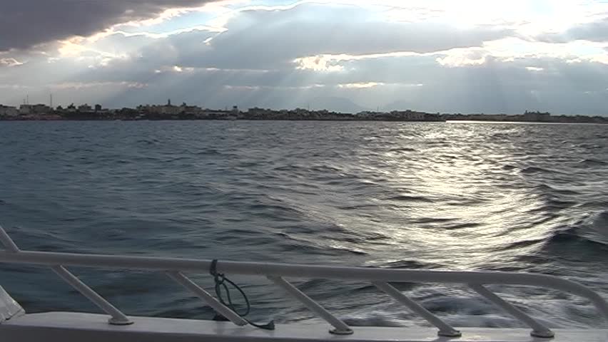 Sunset on Red Sea. DV 16:9 anamorphic