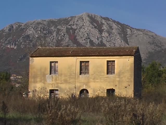 a abandon building