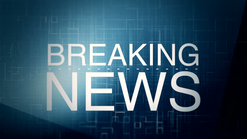 Breaking News Tv Screen Background Stock Footage Video (100% Royalty