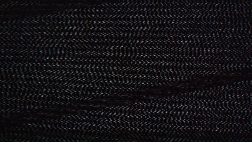 A flickering, analog TV signal. VHS retro recording video cassettes, TV channels. Screen / Noise Static flicker. Noise Sound Royalty-Free Stock Footage #14411155
