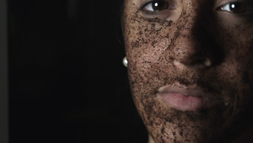 Beautiful Girl with beauty mask