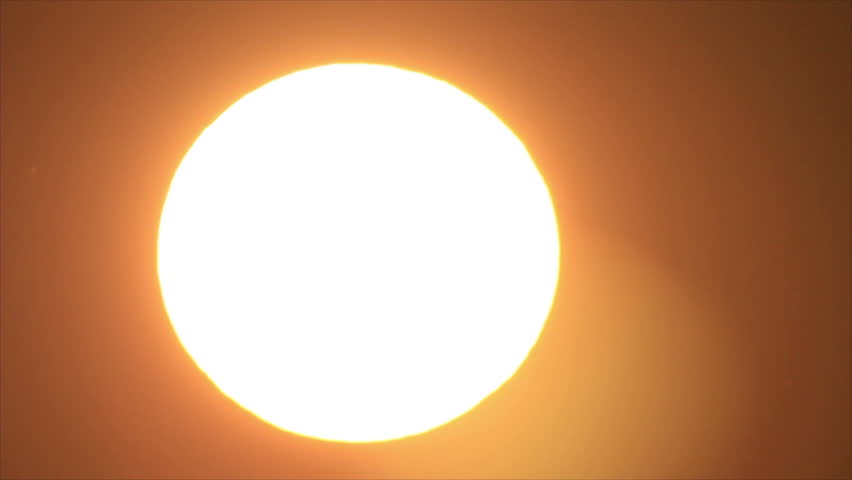 White sun. Солнце белого цвета.