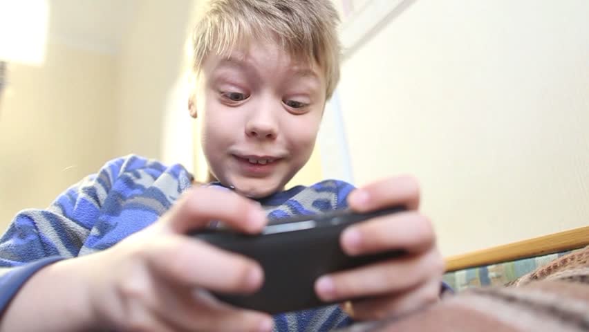 Video Stok Funny 8 Years Old Kid Playing 100 Tanpa Royalti 14437576 Shutterstock