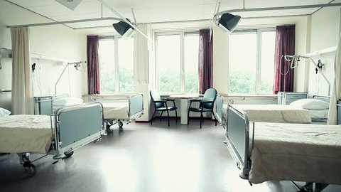 view of a hospital room
