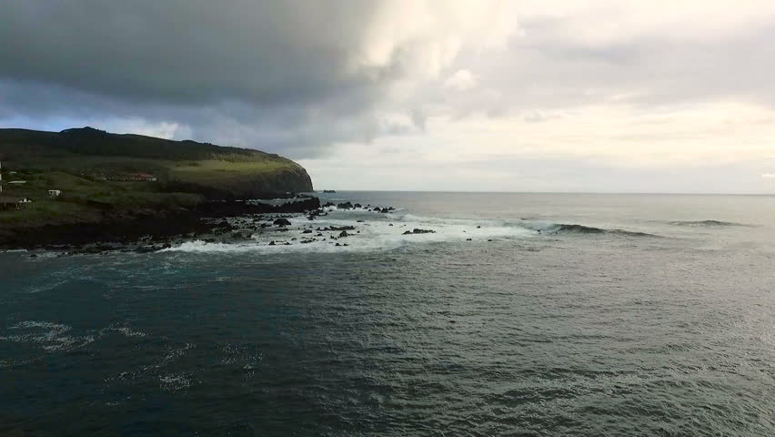 Easter Island, Chile - November 6, 2015: Easter Island, Chile - 4