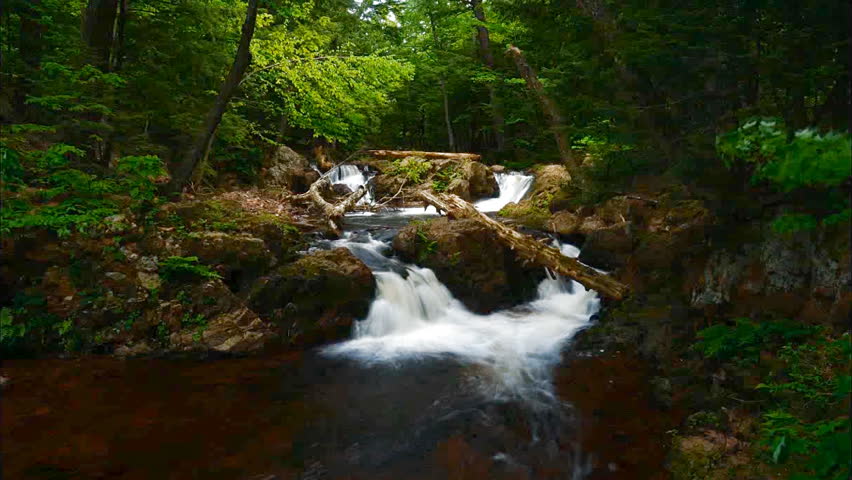 Overlooked Falls Porcupine Mountains Michigan