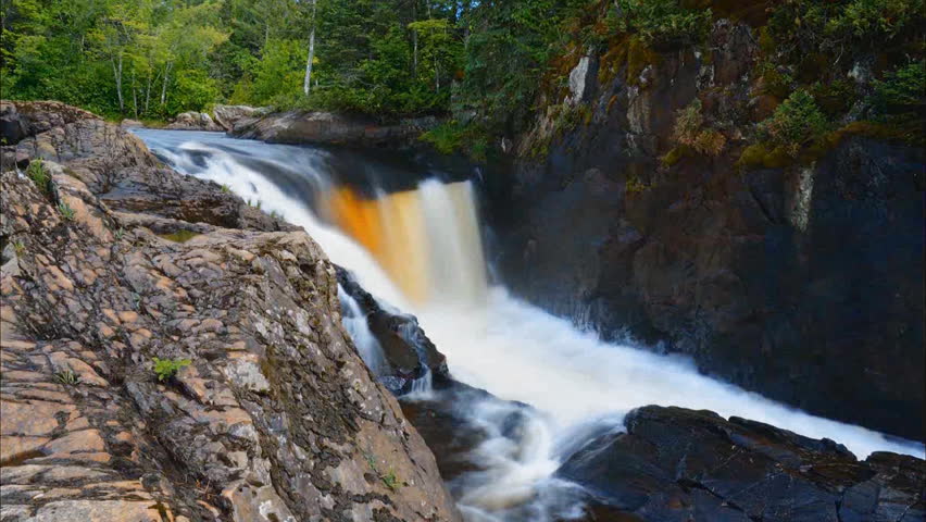 Overlooked Falls Porcupine Mountains Michigan