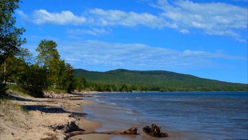 Lake of the Clouds on Superior Michigan