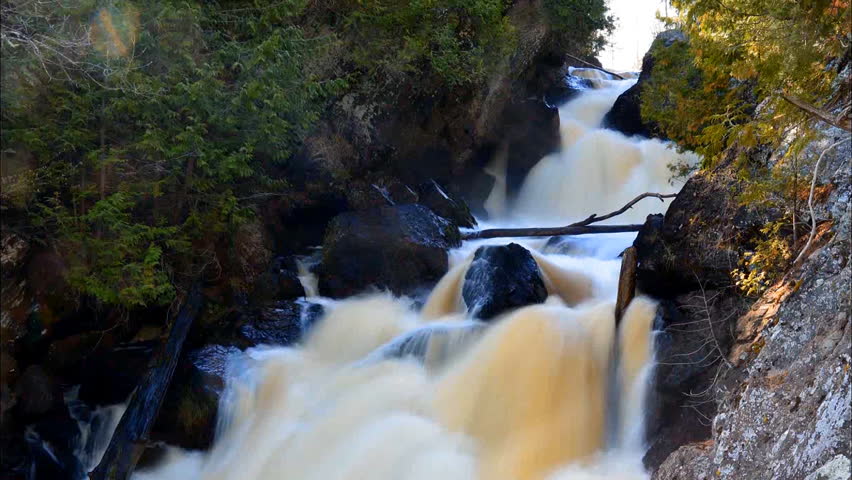 Long Slide Falls Marinette County Wisconsin