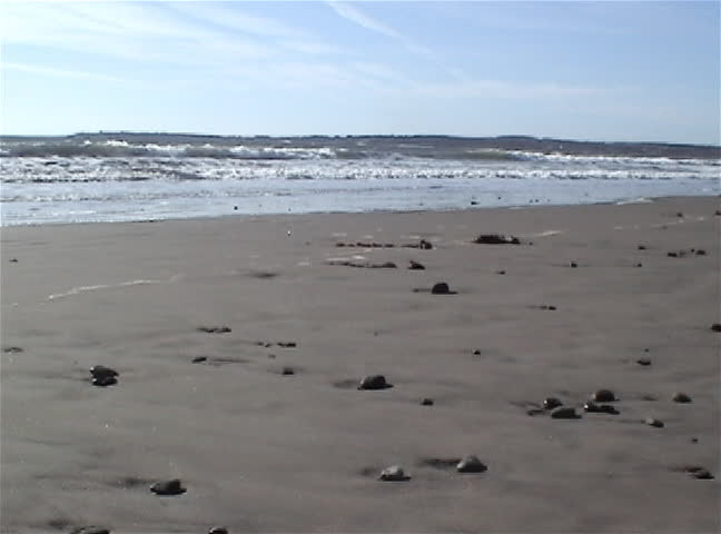 Atlantic Ocean meets sandy beach