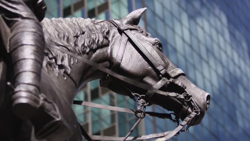 Horse Head Statue