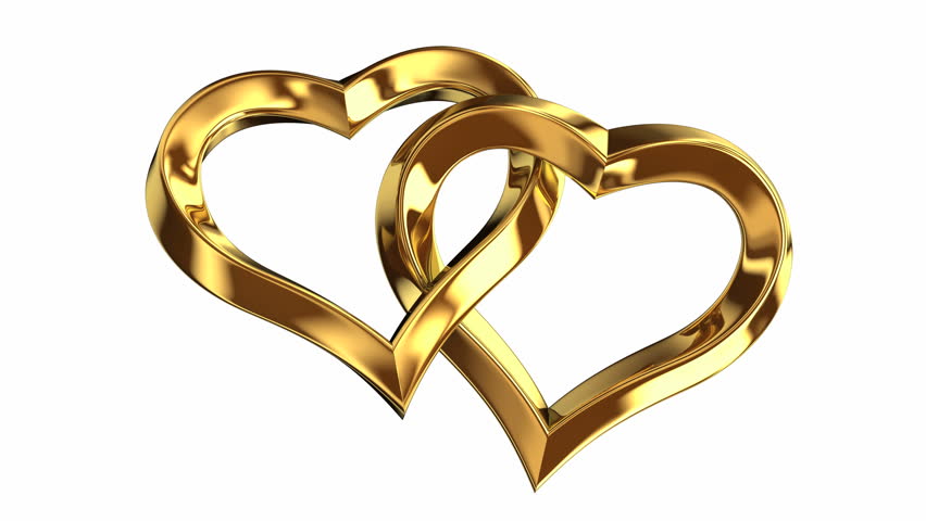 Two Rotating Heart Of Gold Stock Footage Video 100 Royalty Free Shutterstock