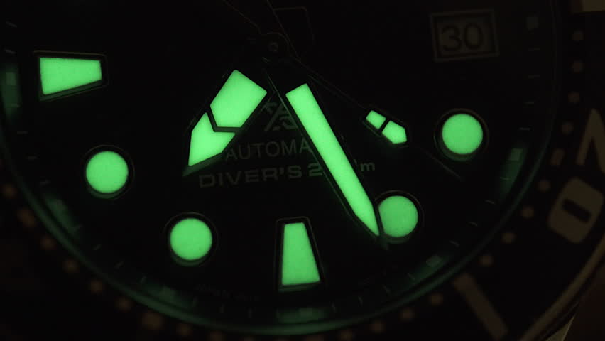 glow in the dark watch paint