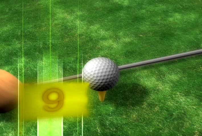 Animation of a Golf Ball Stock Footage Video (100% Royalty-free ...