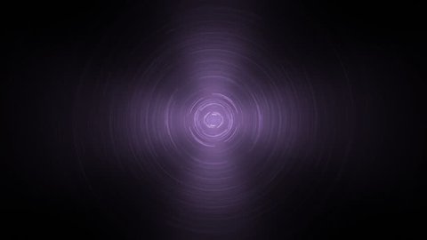 Fractal disco violet background.Animation violet background with waves. Background motion with vintage design. Seamless loop.