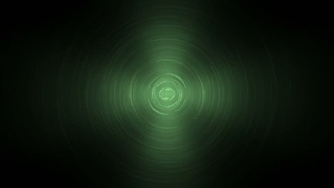 Fractal disco green background.Animation green background with waves. Background motion with vintage design. Seamless loop.