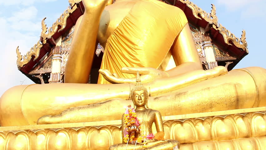 Giant Buddha, is a sacred right to be respected