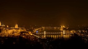 Budapest timelapse footage