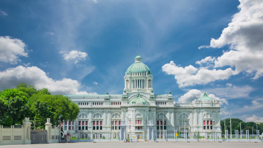 The Ananta Samakhom Throne Hall in Thai Royal Dusit Palace, Bangkok, Thailand.