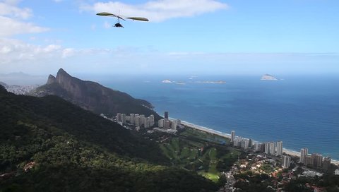 gliding flight, Rio de Janeiro