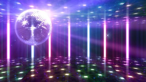 Disco and Club Space background.