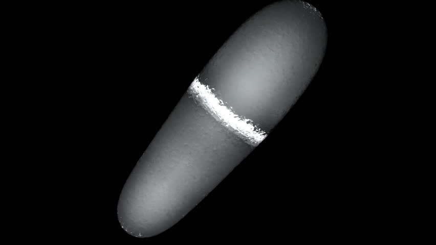 Question mark formed out of ice. Rendered in HD.