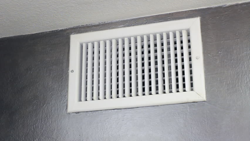 Man Examining An Air Vent Stock Footage 100 Royalty Free 14618734 Shutterstock - Wall Hvac Duct