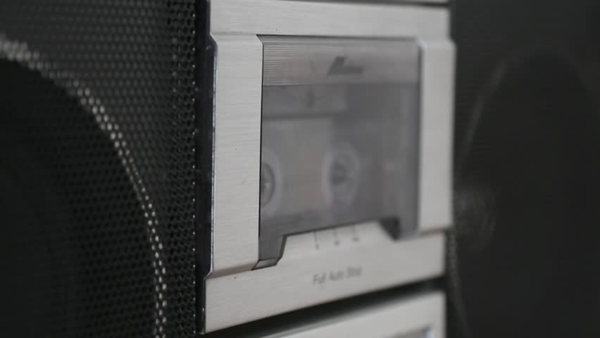 Cassette tape eject Royalty-Free Stock Footage #14630014