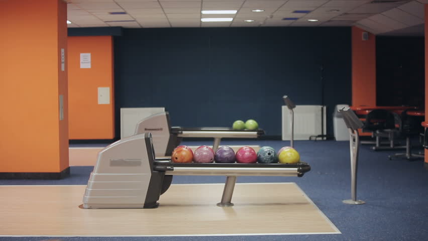 Woman playing bowling