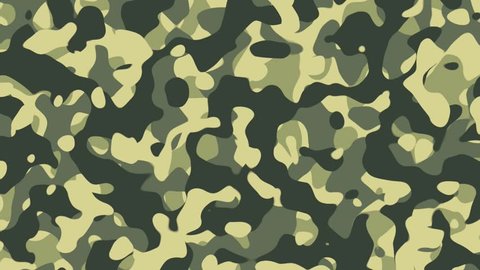 Camouflage Pattern Background Seamless Vector Illustration Stock Vector ...