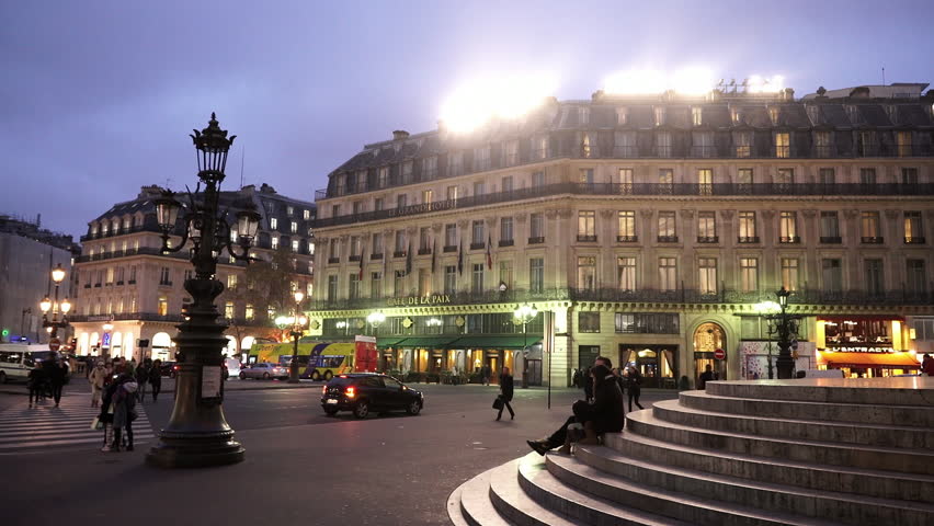 Typical Paris Street View In Stock Footage Video 100 Royalty Free 1464 Shutterstock