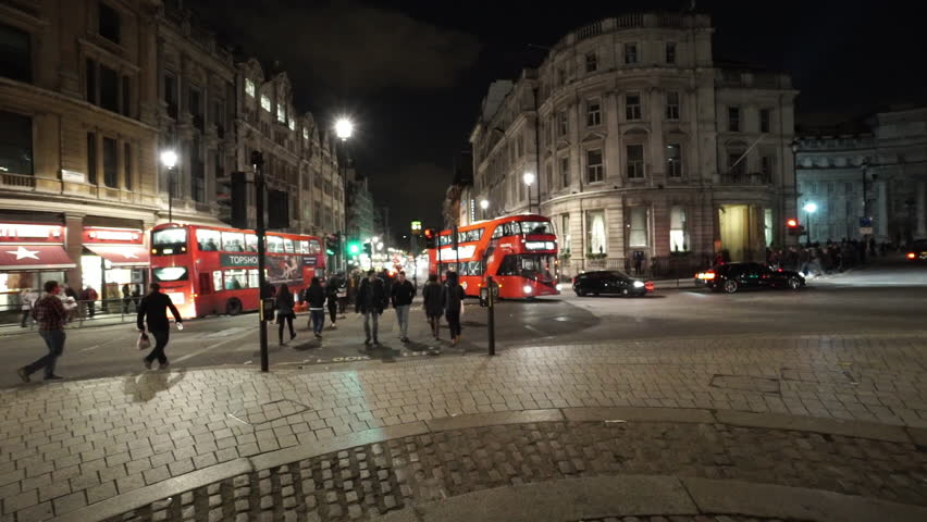 Typical London Street View Wide Stock Footage Video 100 Royalty Free Shutterstock