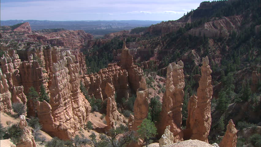Thor's Hammer and Hoodoo Rock Formations in Bryce National Park