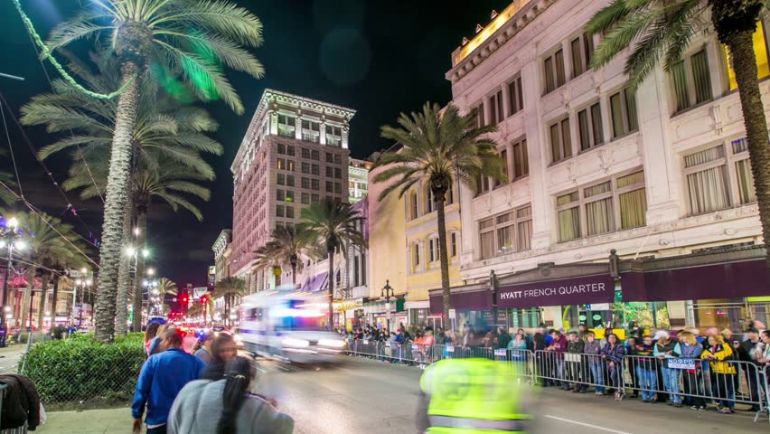 New Orleans Parade Motion Controlled Timelapse