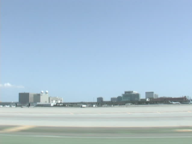 A passenger jet taxis on a runway.