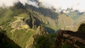 video footage of Machu Picchu in Peru