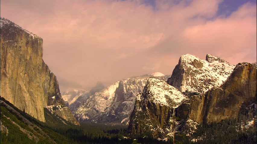 Yosemite Valley In Golden Afternoon Sunlight, Featuring El Capitan and