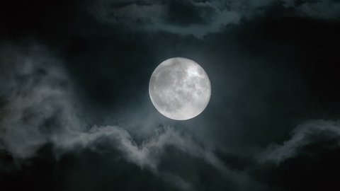 Dramatic Full Moon