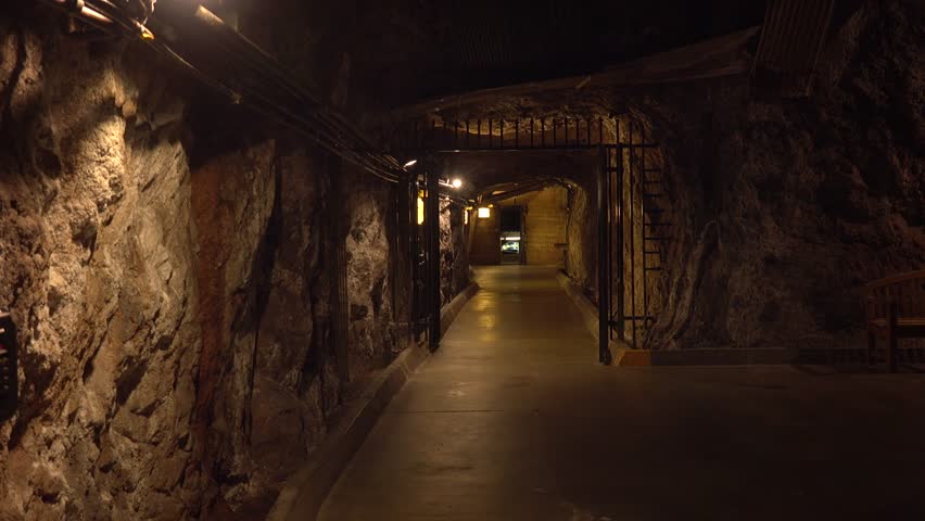 Hoover Dam Tunnel Deep Inside the Dam