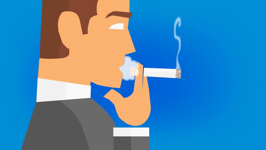 Cigarette Smoke Animation