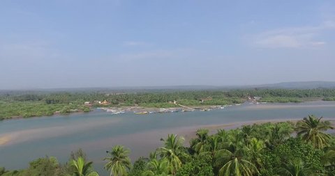 Goa,India 2016 Beautiful scenery on the rise phantom 3 professional 4k
above the sea