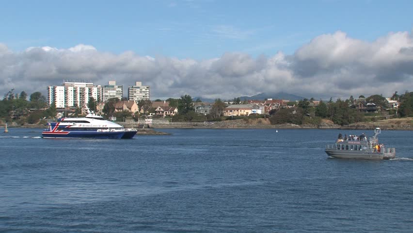 VICTORIA, CANADA - CIRCA SEPTEMBER 2010: Harbor Victoria, British Columbia, Canada.