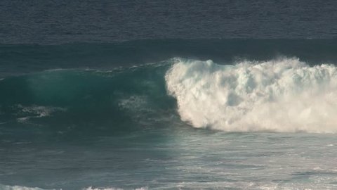 Waves in Maui, Hawaii.