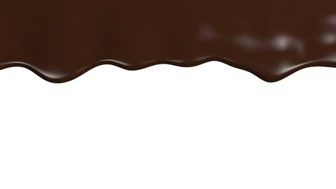 Chocolate stream with alpha matte