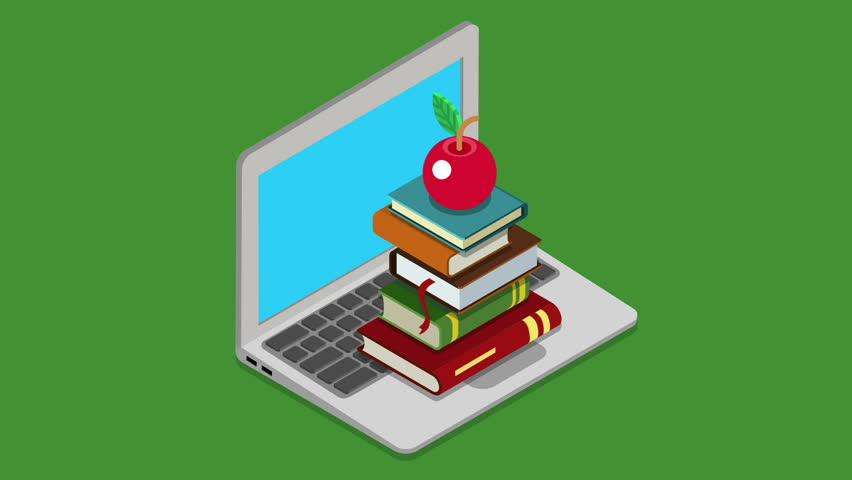 Online Course Education Internet Technology Stock Footage Video (100%