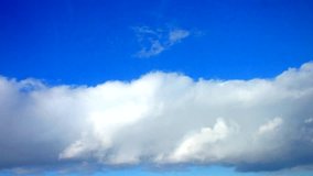 time lapse beautiful blue sky with clouds background.Sky clouds.Sky with clouds weather nature cloud blue.Blue sky with clouds
