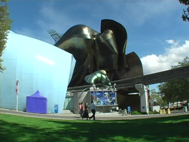 Experience Music Project museum in Seattle, Washington.